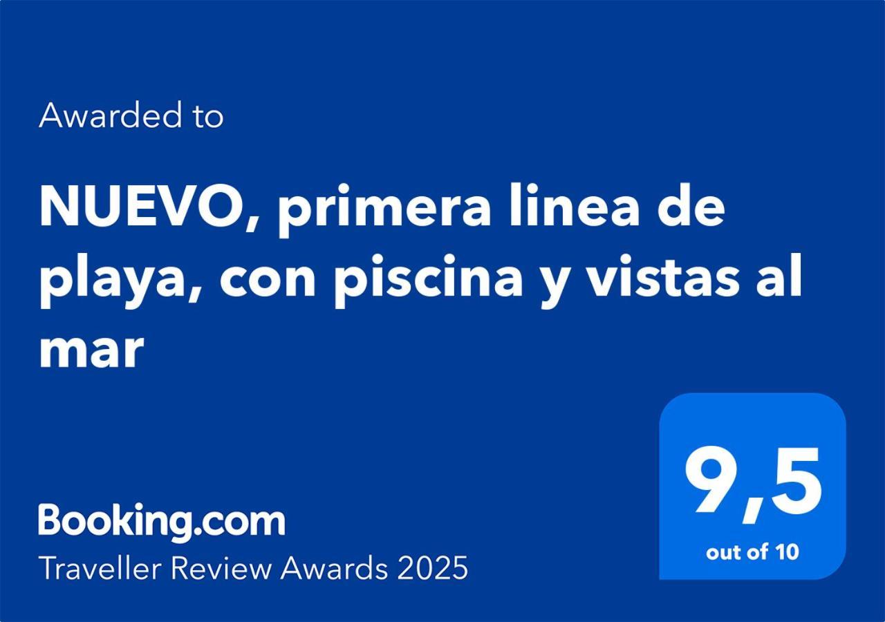 Nuevo, Primera Linea De Playa, Con Piscina Y Vistas Al Mar Apartment *